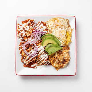 Chilaquiles Con Huevo (Chilaquiles with Egg)