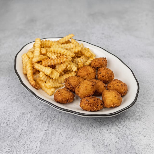 Kids' Chicken Nuggets with Fries.