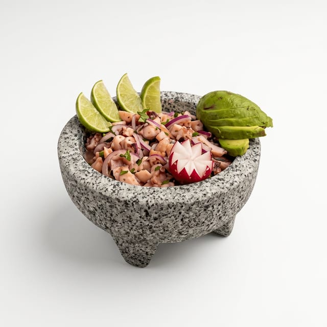 Ceviche de Pulpo (Octopus Ceviche).