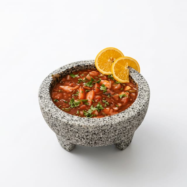 Coctel de Camaron (Shrimp Cocktail).