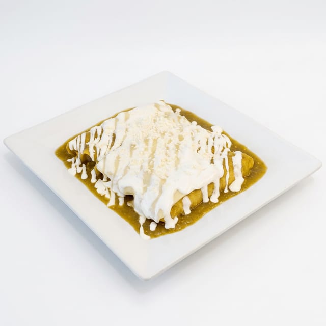 Enchiladas Suizas (Swiss Enchiladas).