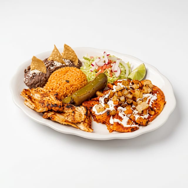 Enchiladas Michoacanas (Michoacan Style Enchiladas).